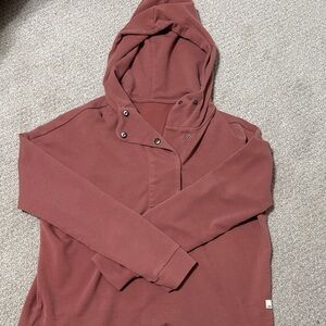 Vuori Women's Brick Red Hoodie